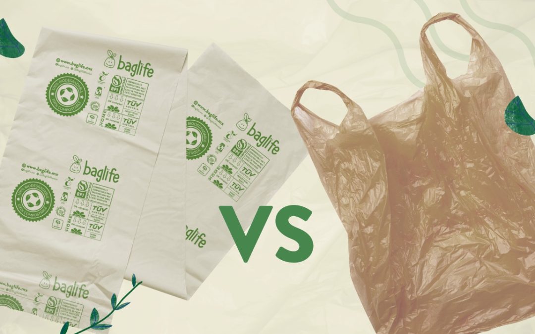 Bolsas de basura biodegradables vs Bolsas de basura compostables: Sus preguntas contestadas